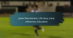Javier Mascherano: Life story, Early influences, Education